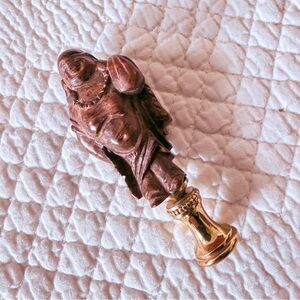 Happy Buddha Lamp Finial